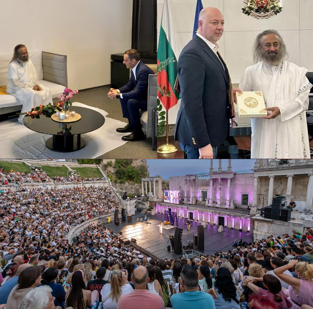 Gurudev In Bulgaria