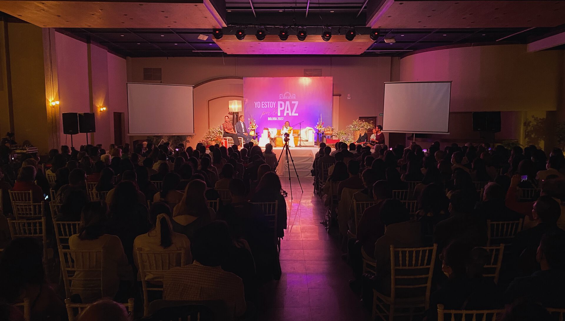 Cochabamba I stand for peace event