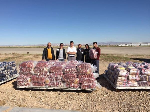 IAHV Yazidi relief material Erbil Sinjar  2