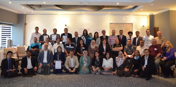 Parlimentarians along with Art of Living faculty members at the leadership program by Art of Living in Kurdistan-Iraq