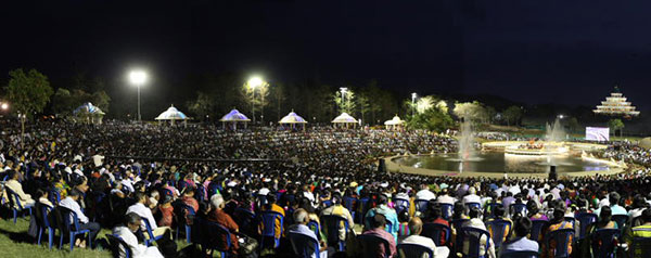 Huge gathering for Shivaratri