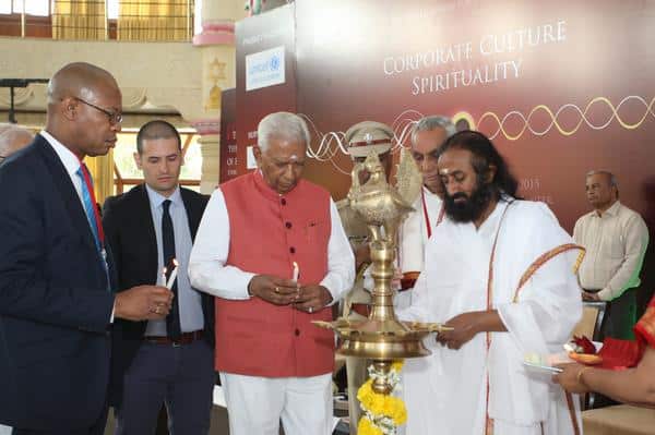 Corporate Culture & Spirituality Inauguration with Gurudev Sri Sri Ravi Shankar