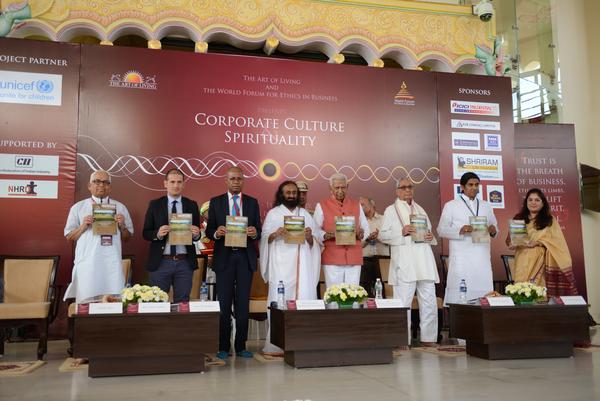 Corporate Culture & Spirituality Rishimukh Special edition launch by Gurudev Sri Sri Ravi Shankar