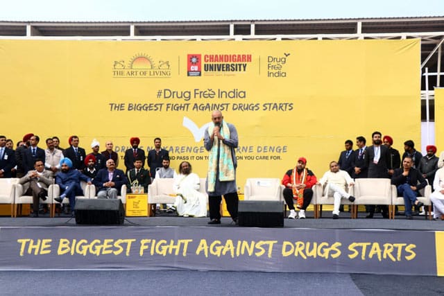 Drug Free India Chandigarh Sanjay Dutt speech