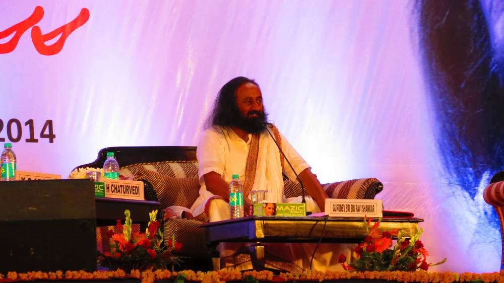 Gurudev Sri Sri Ravi Shankar at BIMTECH