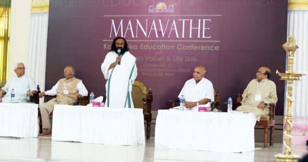 sri sri ravi shankar edu con speech